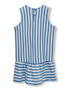 KIDS MINI GIRL Rochie 'Fiona' albastru marin / alb - Pled.ro