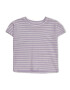 KIDS MINI GIRL Tricou 'Gelly' mov deschis / alb - Pled.ro