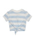 KIDS MINI GIRL Tricou 'May' albastru fumuriu / alb - Pled.ro