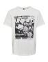 KIDS ONLY BOY Tricou 'Luke' gri / negru / alb - Pled.ro