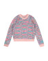 KIDS ONLY Pulover 'Lucia' azuriu / maro caramel / fucsia / roz - Pled.ro