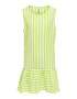 KIDS ONLY Rochie 'Fiona' verde deschis / alb - Pled.ro