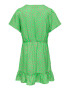 KIDS ONLY Rochie 'Lino' verde deschis / roz - Pled.ro