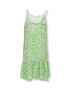 KIDS ONLY Rochie 'Nova' verde limetă / alb - Pled.ro