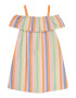 KIDS ONLY Rochie 'Stella' azuriu / galben deschis / verde deschis / portocaliu / roz pastel - Pled.ro