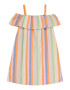 KIDS ONLY Rochie 'Stella' azuriu / galben deschis / verde deschis / portocaliu / roz pastel - Pled.ro