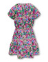 KIDS ONLY Rochie 'Tilma' nisipiu / verde / fucsia / negru - Pled.ro