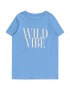 KIDS ONLY Tricou 'SELINA' azuriu / verde / roz / alb - Pled.ro