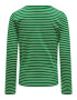 KIDS ONLY Tricou 'Weekday' verde / lila / alb - Pled.ro