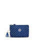 KIPLING Clutch 'CREATIVITY ' albastru / alb - Pled.ro