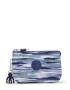 KIPLING Clutch 'CREATIVITY S' albastru / alb - Pled.ro