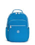 KIPLING Rucsac 'Seoul' azuriu / alb - Pled.ro