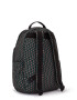 KIPLING Rucsac 'SEOUL' verde / roz / negru - Pled.ro