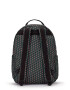 KIPLING Rucsac 'SEOUL' verde / roz / negru - Pled.ro