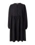 KnowledgeCotton Apparel Rochie 'GO' negru - Pled.ro