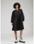 KnowledgeCotton Apparel Rochie 'GO' negru - Pled.ro