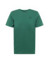 KnowledgeCotton Apparel Tricou 'ALDER' verde / alb - Pled.ro