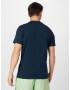 KnowledgeCotton Apparel Tricou bleumarin / alb - Pled.ro