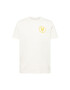 KnowledgeCotton Apparel Tricou galben citron / alb - Pled.ro