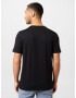 KnowledgeCotton Apparel Tricou negru / alb - Pled.ro