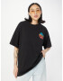 KnowledgeCotton Apparel Tricou 'WATERAID' turcoaz / portocaliu / roz / negru - Pled.ro