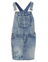 KOROSHI Salopetă rochie scurtă bleumarin / albastru denim / albastru deschis - Pled.ro