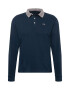 La Martina Tricou bleumarin / gri deschis - Pled.ro