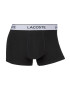 LACOSTE Boxeri negru / alb - Pled.ro