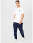 LACOSTE Pantaloni albastru marin / alb - Pled.ro