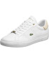 LACOSTE Sneaker low alb kitt / verde deschis / roși aprins / alb - Pled.ro