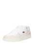 LACOSTE Sneaker low culoarea pielii / auriu - roz / alb - Pled.ro