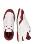 LACOSTE Sneaker low 'LINESHOT' roșu burgundy / alb - Pled.ro