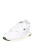 LACOSTE Sneaker low 'LINETRACK 2231 SFA' verde / alb - Pled.ro