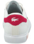 LACOSTE Sneaker low 'POWERCOURT' verde / roz / alb - Pled.ro