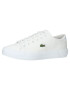 LACOSTE Sneaker low verde / roșu / alb - Pled.ro