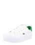 LACOSTE Sneaker low 'ZIANE' verde / alb murdar - Pled.ro