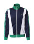 Lacoste Sport Bluză cu fermoar sport albastru închis / verde / alb - Pled.ro