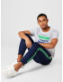 Lacoste Sport Pantaloni sport albastru noapte / verde iarbă / roșu / alb - Pled.ro