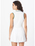 Lacoste Sport Rochie sport verde / alb - Pled.ro