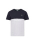 LACOSTE Tricou bleumarin / gri deschis / verde / alb - Pled.ro