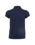 LACOSTE Tricou 'GIRL SHORT SLEEVED RIBBED COLLAR' albastru marin - Pled.ro