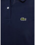 LACOSTE Tricou 'GIRL SHORT SLEEVED RIBBED COLLAR' albastru marin - Pled.ro