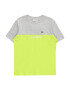 LACOSTE Tricou gri amestecat / verde / verde neon - Pled.ro