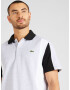 LACOSTE Tricou gri / negru / alb - Pled.ro