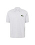 LACOSTE Tricou gri / verde / alb - Pled.ro