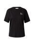 LACOSTE Tricou negru / alb - Pled.ro