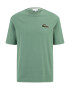 LACOSTE Tricou verde / portocaliu / alb - Pled.ro