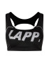 Lapp the Brand Sutien sport gri / negru - Pled.ro