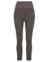 LASCANA ACTIVE Pantaloni sport gri metalic / mov pastel / alb - Pled.ro