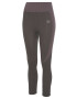 LASCANA ACTIVE Pantaloni sport gri metalic / mov pastel / alb - Pled.ro